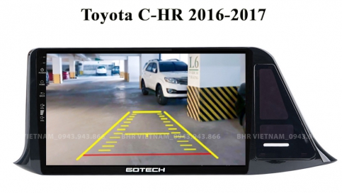 Màn hình DVD Android xe Toyota CHR 2016 - nay | Gotech GT8 